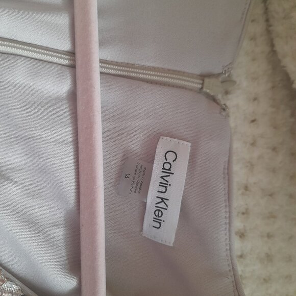 Champagne Wedding Guest Dress - Picture 2 of 3